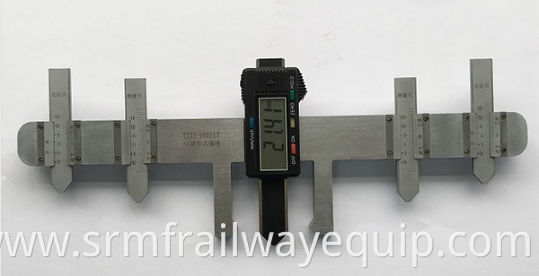 Rail Frog Wear Gauge